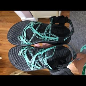 Teal Chacos